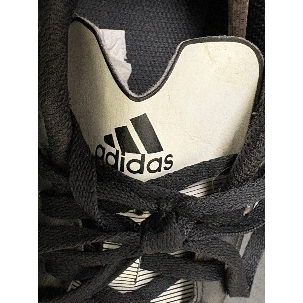 adidas Black and White Men's Athletic Shoes